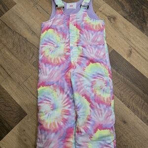 The Children's Place Colorful Tie-Dye Overalls